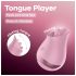 Satisfyer Tongue Player - klitoriskiihotin kielimalli - pinkki