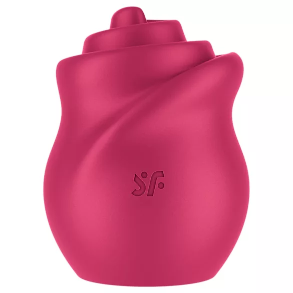 Satisfyer Tongue Twister - klitoriskiihotin pyörivällä kielellä - pinkki