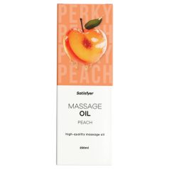 Satisfyer - hierontaöljy - persikka - 250ml