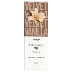 Satisfyer - hierontaöljy - vanilja - 250 ml