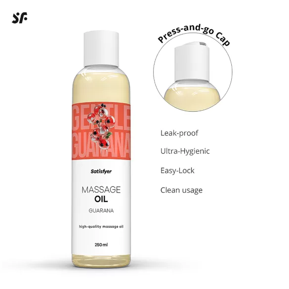 Satisfyer - hierontaöljy guarana - 250ml