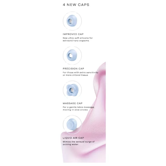Satisfyer Pro 2 Generation 4 - ilmapulssiklitoriskiihotin (sininen)