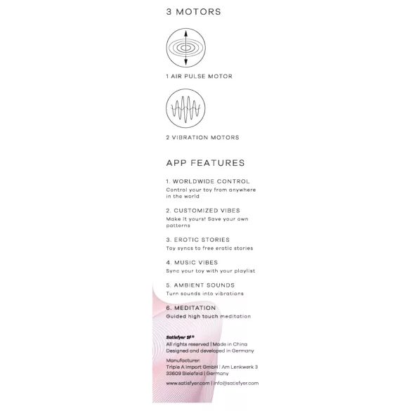 Satisfyer Pro 2 Generation 4 - ilmapulssiklitorisstimulaattori (violetti)