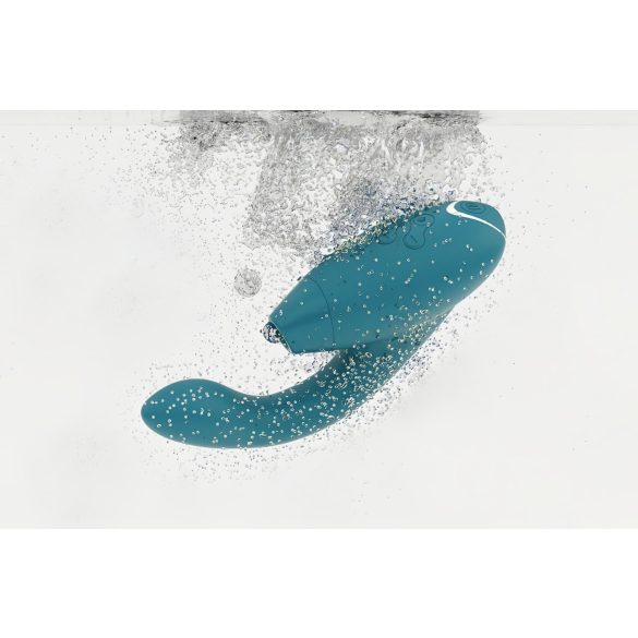 Womanizer Duo 2 - G-piste vibraattori ja klitoriskiihotin - vihreä