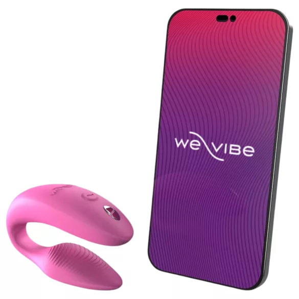 We-Vibe Sync - parivibraattori - kaukosäädin - ladattava - pinkki
