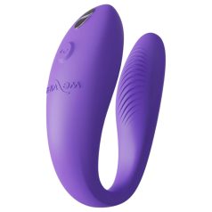   We-Vibe Sync Go - parivibraattori - kaukosäädettävä - ladattava - violetti