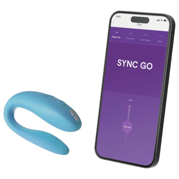 We-Vibe Sync Go - parivibraattori - ladattava - turkoosi