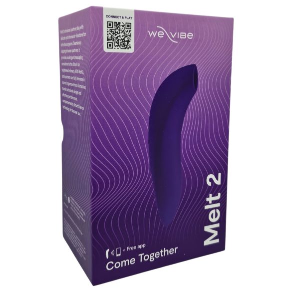 We-Vibe Melt 2 - älykäs klitoriskiihotin (lila)