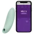 We-Vibe Melt 2 - Sovelluksella ohjattava paineaaltoklitoriskiihotin (turkoosi)