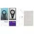 We-Vibe Verge 2 - älykäs värisevä penisrengas (musta)