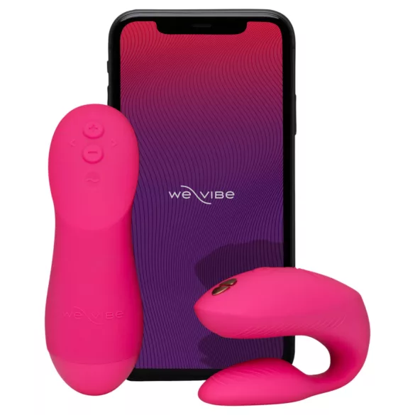 We-Vibe Chorus Pro - parivibraattori - kaukosäädin - pinkki