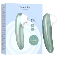 Womanizer Pro - ilmalla toimiva klitoriskiihotin (vihreä)