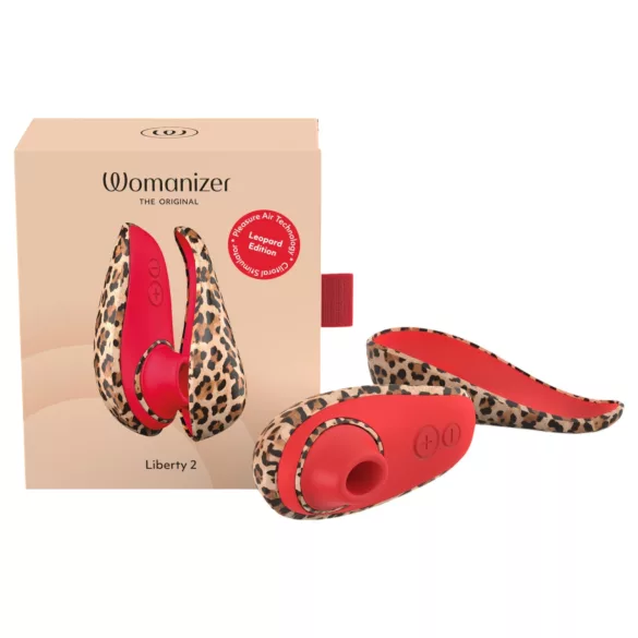 Womanizer Liberty 2 - ilmavirta-klitoriskiihotin (leopardi)