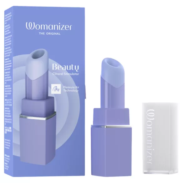 Womanizer Beauty - huulipunan muotoinen ilmuaalto-klitorisvibraattori (liila)