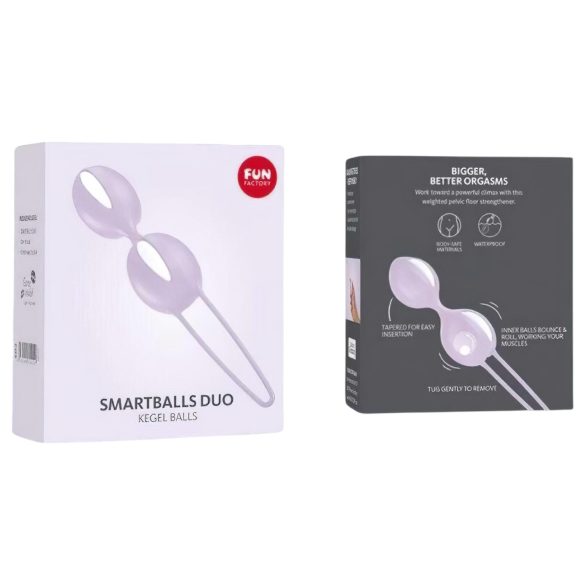 Fun Factory Smartballs Duo – geishakuulat sisäkuulalla (liila)