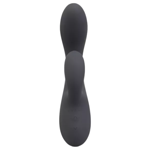 le Wand Soft Rabbit - klitoriskiihotin vibratori kahdella moottorilla - musta