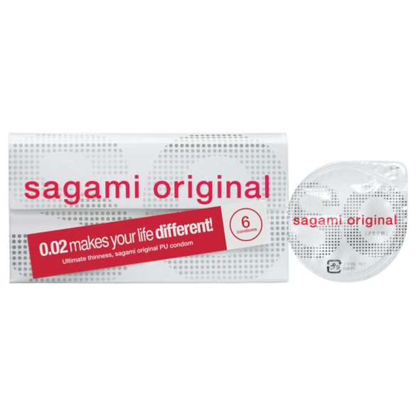 Sagami Original - kondomi - 55mm (6kpl)