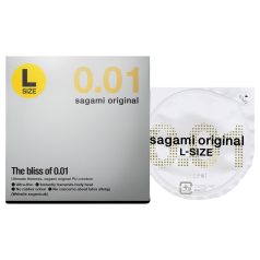 Sagami Original 0,01 L - kondomi - 58mm (1kpl)