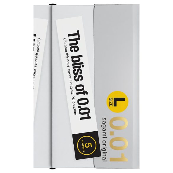 Sagami Original 0,01 L - kondomi - 58mm - 5 kpl