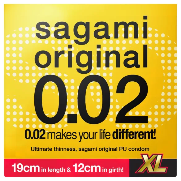 Sagami Original 0,02 XL - kondomi - 61mm - 1 kpl