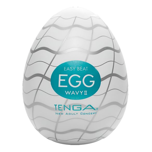 TENGA Egg Wavy II - aaltoileva makkaroitsija (1kpl)