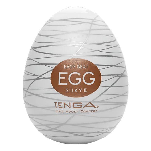 TENGA Egg Silky II - Silkkinen muna-masturbaattori (1kpl)