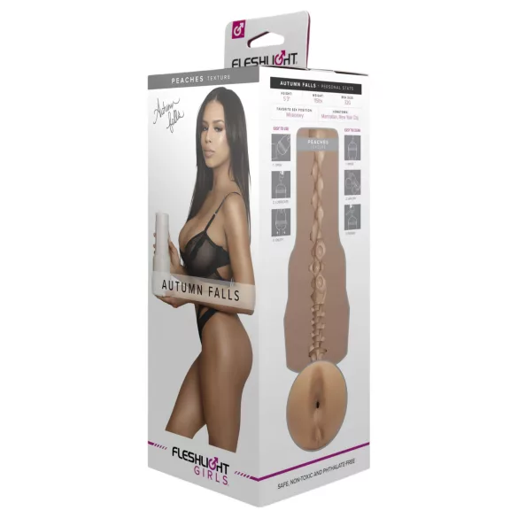 Fleshlight Autumn Falls Peaches - aidontuntuinen tekopersu (nude)