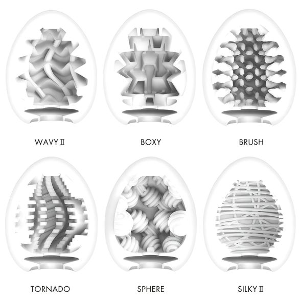 TENGA Egg - muna-masturbaattorisetti - 6 kpl