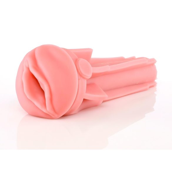 Fleshlight Pink Lady Destroya - aidonnäköinen tekopimpsa kotelossa (nude)