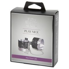 Fifty Shades of Grey - rannekahleet - satiini - hopea