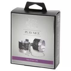Fifty Shades of Grey Play Nice - satiinirannekkeet (hopea)