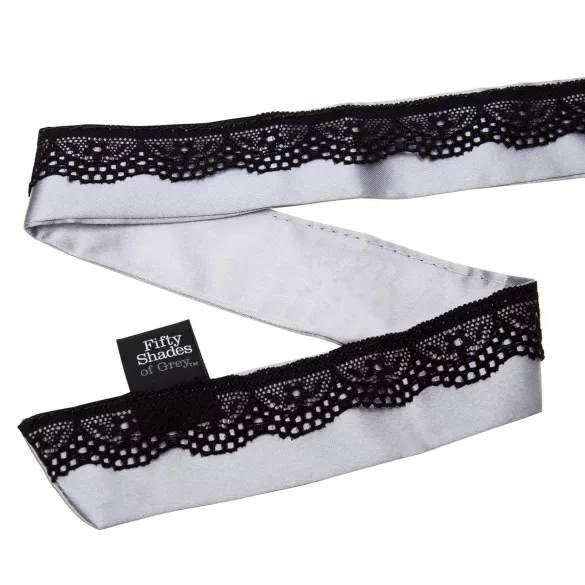 Fifty Shades of Grey - nännipuristin kaulapannalla - hopea