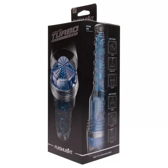 Fleshlight Turbo Core - imukumasturbaattori - sininen
