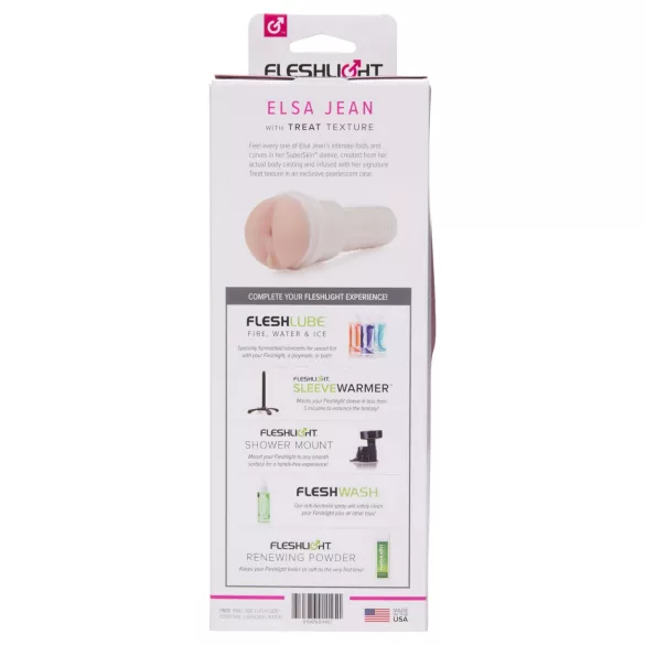 Fleshlight Elsa Jean Treat - realistinen tekopillu - vaalea