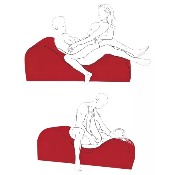 Liberator Esse Lounger - tantra nojatuoli - säädettävä - musta