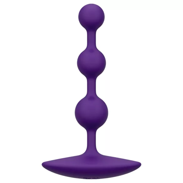 ROMP Amp - anaalitappi helmillä - silikoni lila