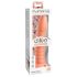 Dillio Wild Thing - urhea dildo (19cm) - oranssi