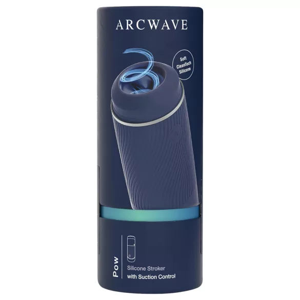 Arcwave Pow - miesten masturbaattori - manuaalinen imu - sininen