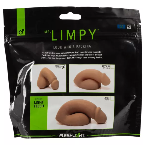 Fleshlight - Mr. Limpy - pieni realistinen dildo (nude)