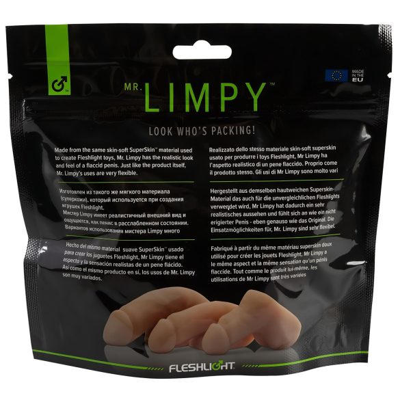Mr. Limpy - realistinen suuri dildo - vaalea