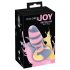 You2Toys - silikoninen anustappi (värikäs)