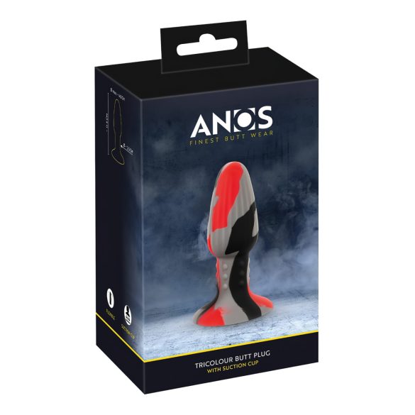 ANOS - värikäs silikoninen anustappi