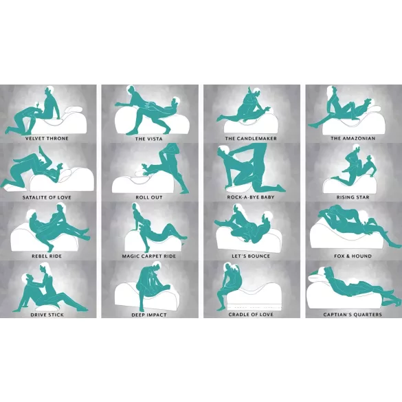 Liberator Esse Lounger - tantra tuoli - 3-osainen - punainen