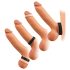 You2Toys 4in1 - Penis- ja kivessormus setti (luonnonväri-musta)