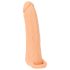 Nature Skin - 2in1 tekopillu & peniskiinnike - 23cm (nude)