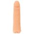 Nature Skin - 2in1 tekopillu & peniskiinnike - 23cm (nude)