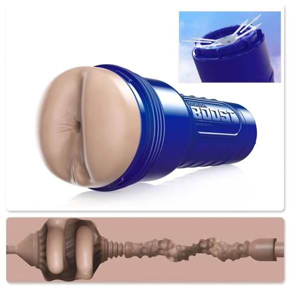 Fleshlight Boost Blast - aidon tuntuinen takamusmasturboija (nude)