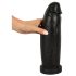 Realistixxx Real Giant - jättidildo - 30 cm (musta)