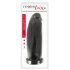 Realistixxx Real Giant - jättidildo - 30 cm (musta)