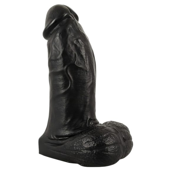 Realistixxx Real Giant - kiveyksetön dildo - 22 cm (musta)